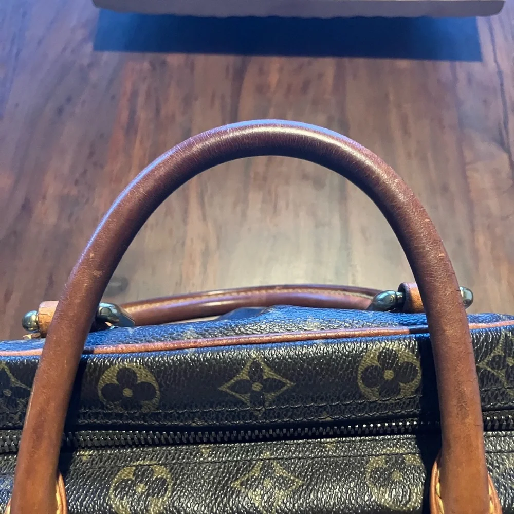 Louis Vuitton Black and Brown Monogram Bag